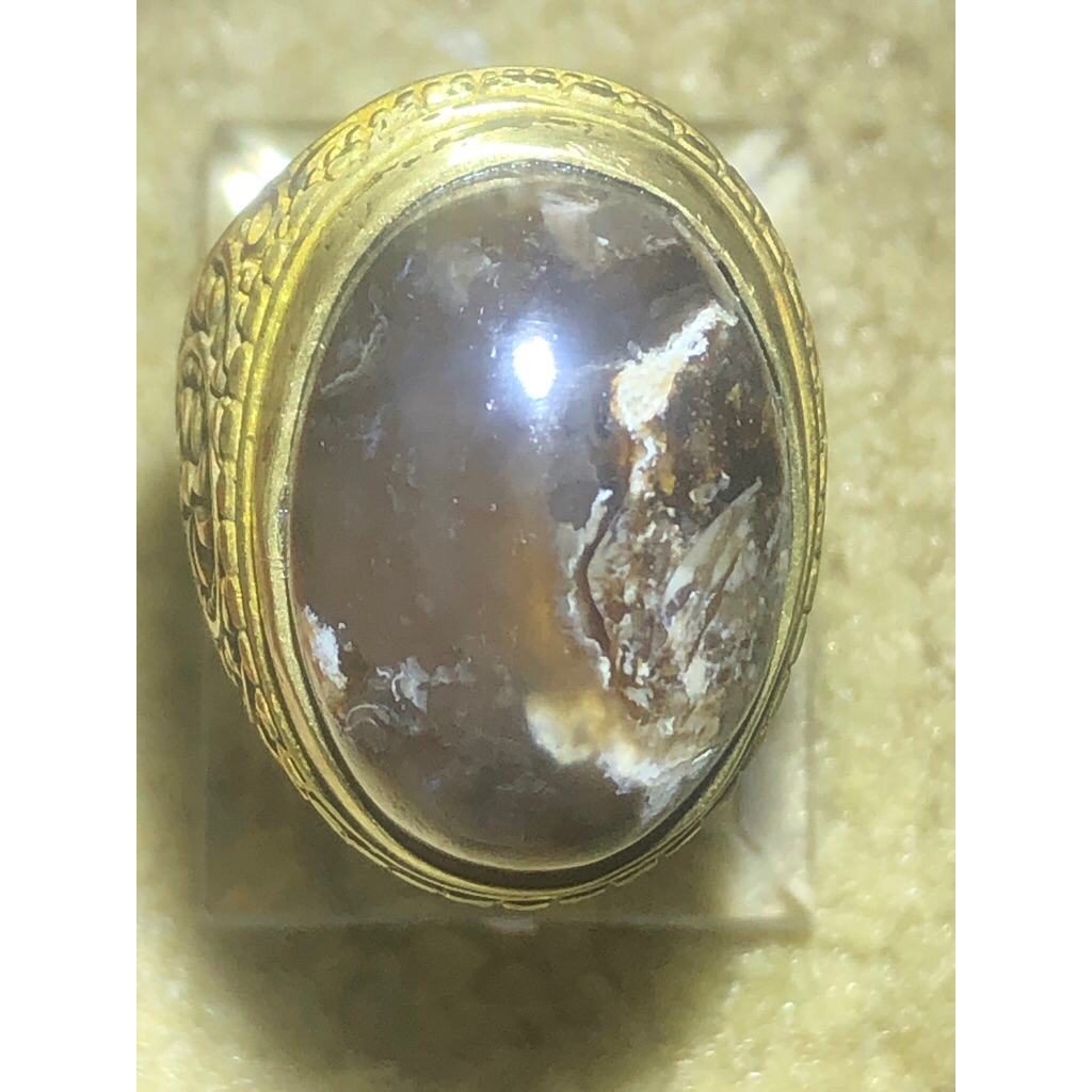 Batu kecubung teh motif