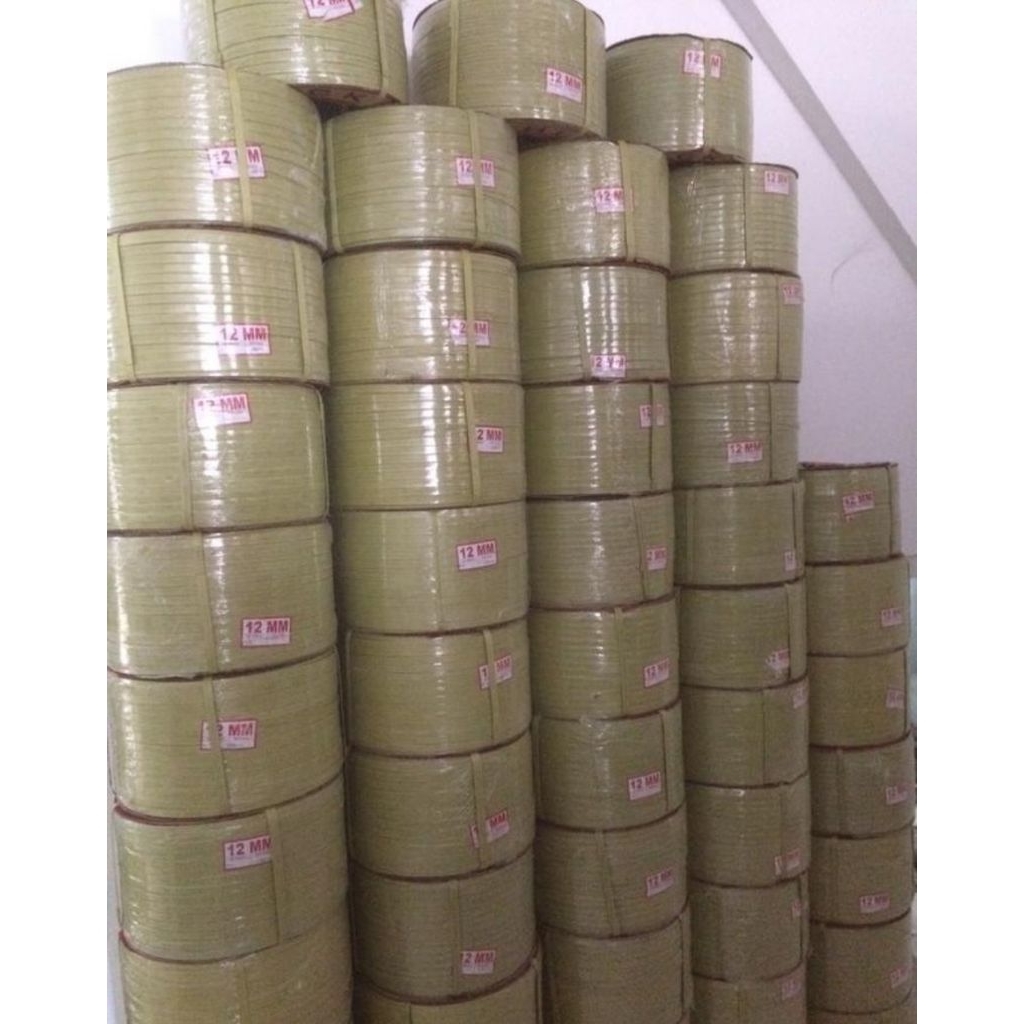 TALI KLEM/STRAPPING BAND/TALI PACKING 12MM KUNING