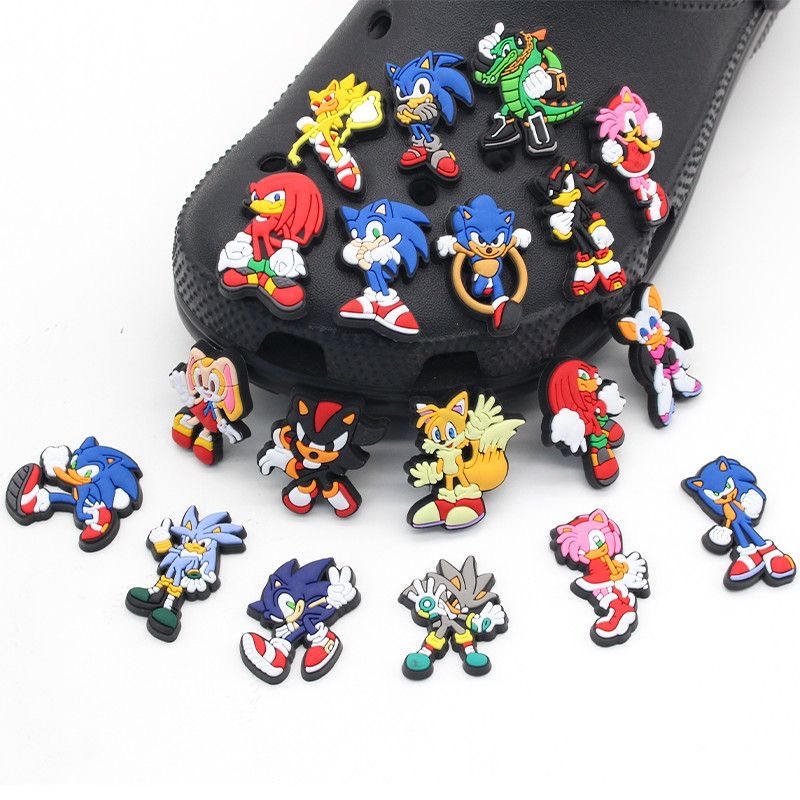 Pin Charm Aksesoris Hiasan Sandal Baim Pin Kancing Sendal Kodok Bahan Pvc