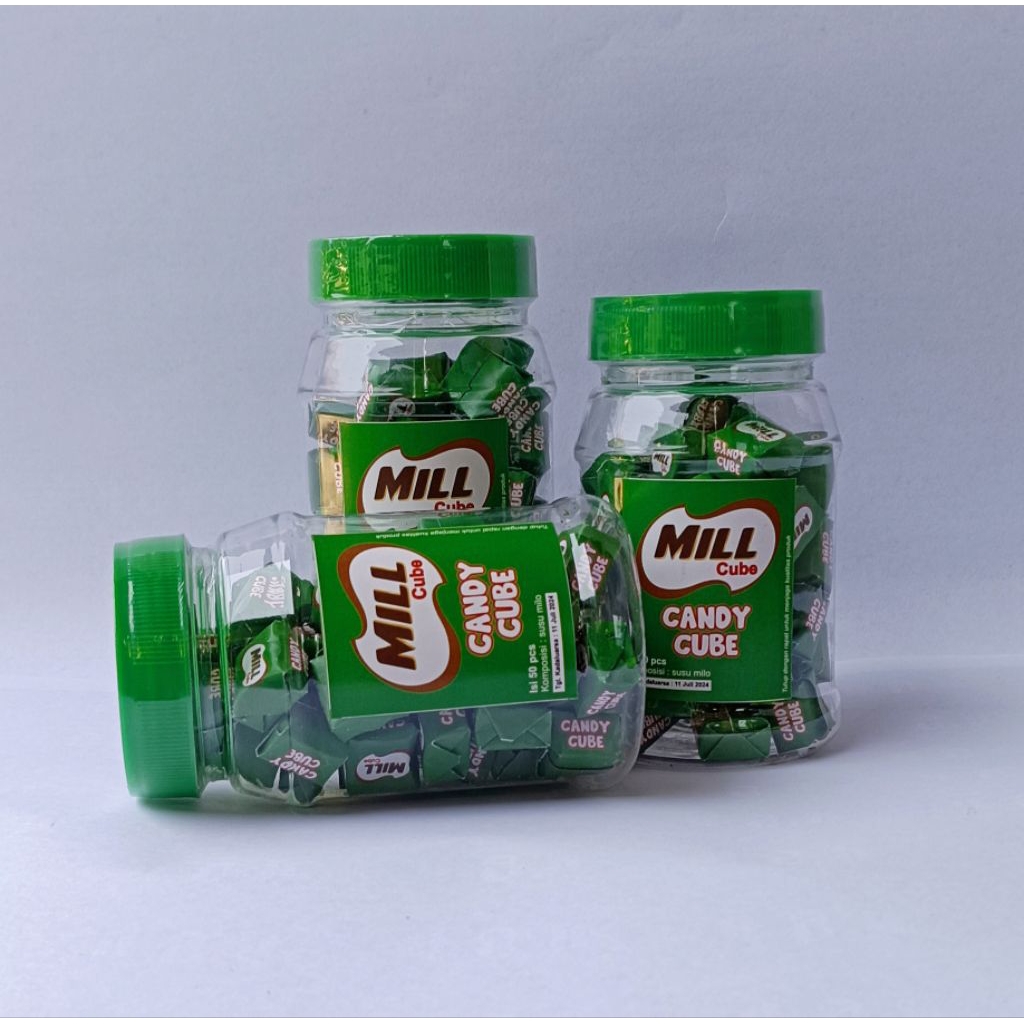 Permen COKLAT  cube MILLCUBE rasa bubuk milo