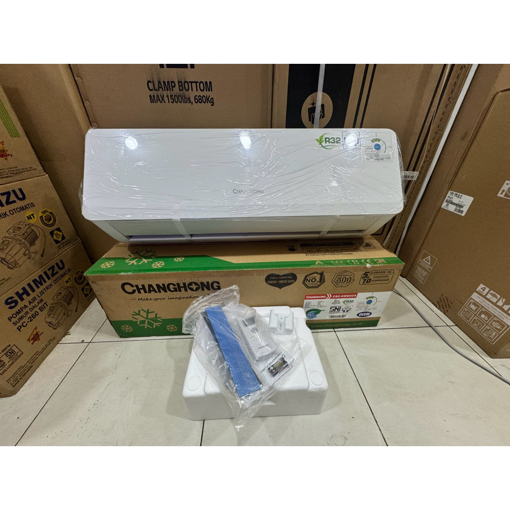 Indoor ac changhong 1pk pengganti indoor ac yang rusak
