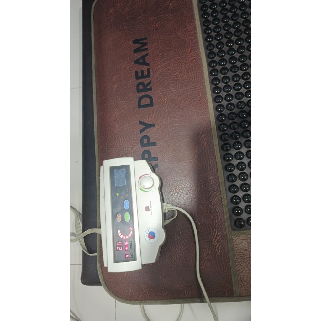 Matras Terapi Batu Germanium Happy Dream made in korea  kondisi second 97 % seperti baru
