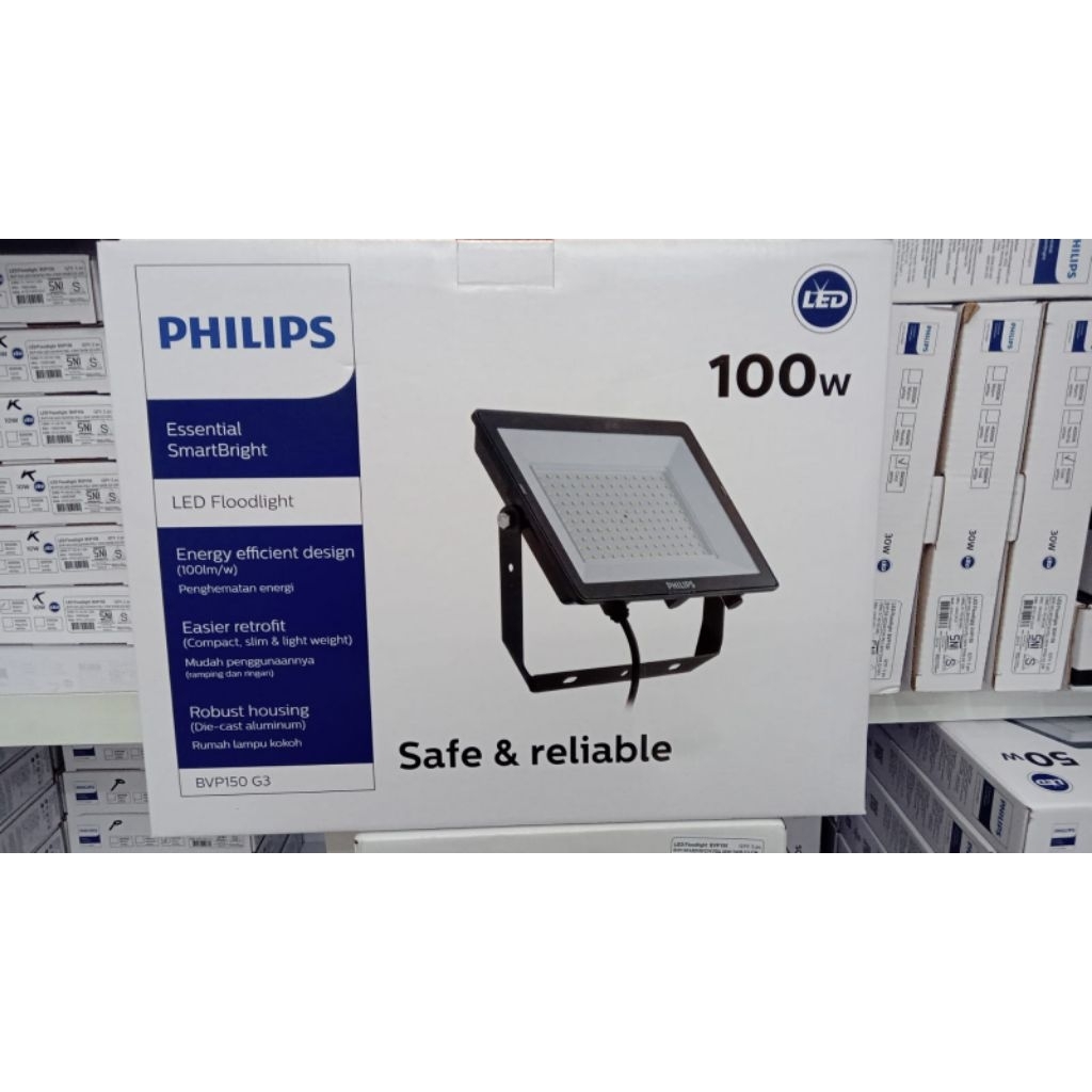 LAMPU LED SOROT PHILIPS 100Watt