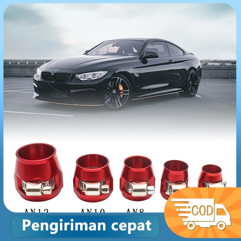 Aluminium Klem Selang Bensin Hose/Klem Selang Bensin AN8