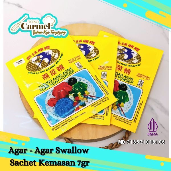 Agar Instant Swallow Globe 12sachet [BOX] 2