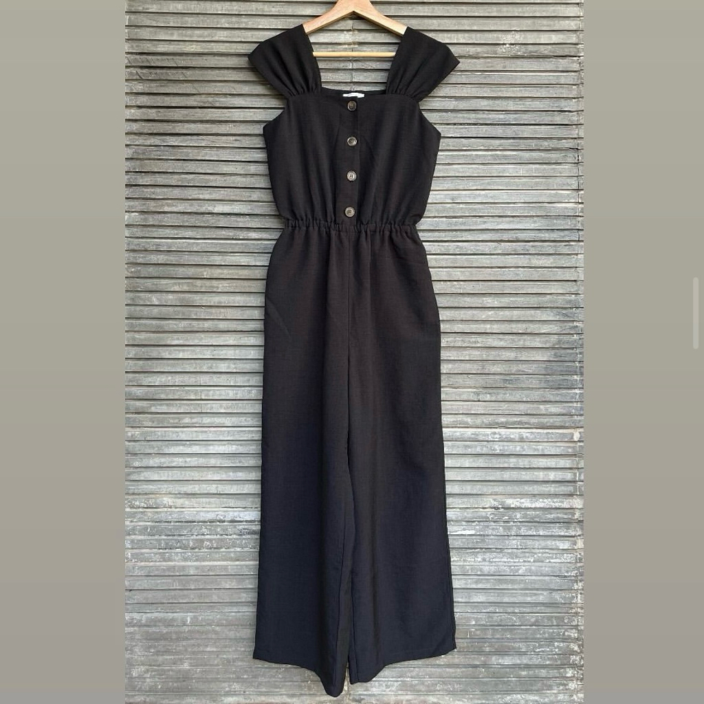 MMB - Overall Celana Panjang Wide Leg Colza