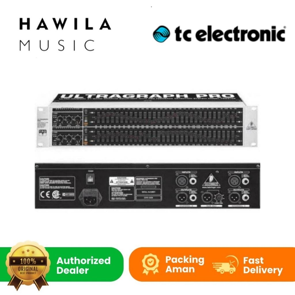 Equalizer Behringer FBQ 3102 HD FBQ3102HD FBQ3102 HD ORIGINAL