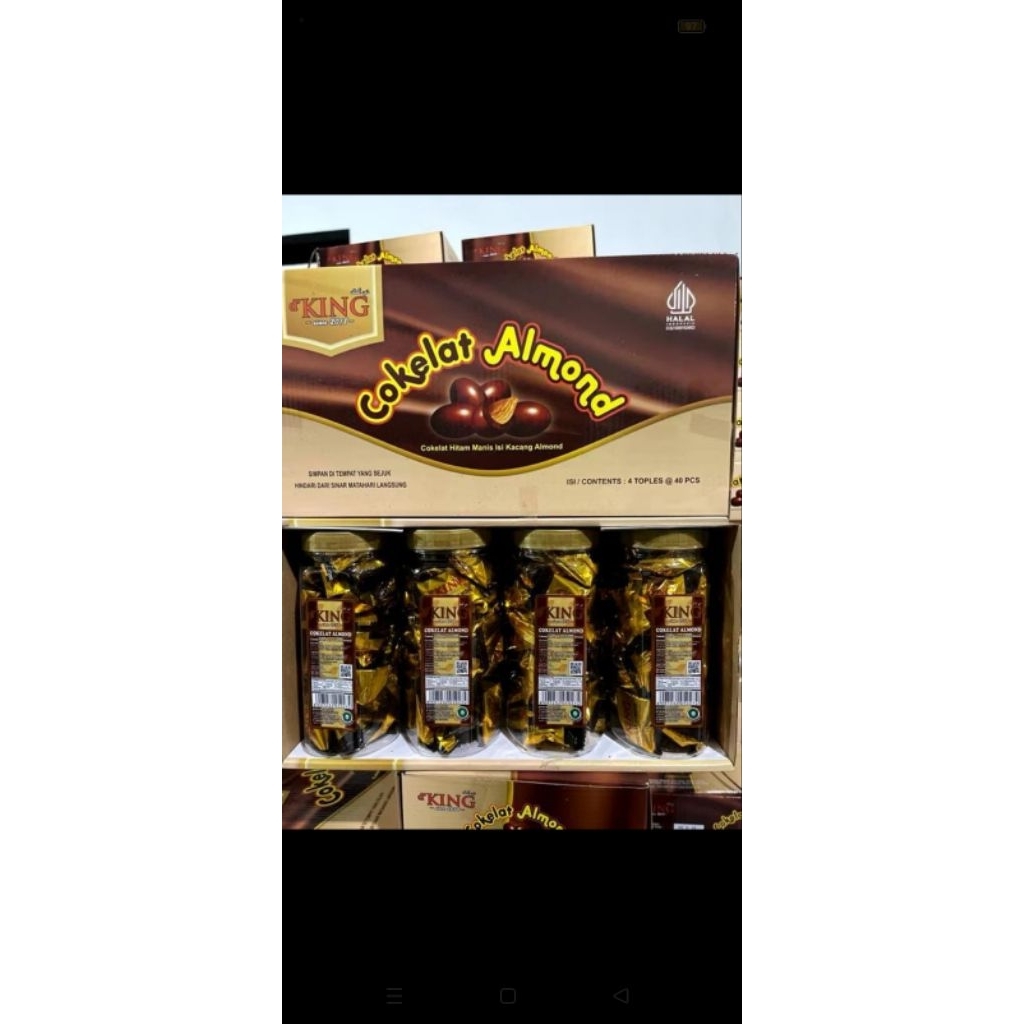 D'KING COKLAT ALMOND