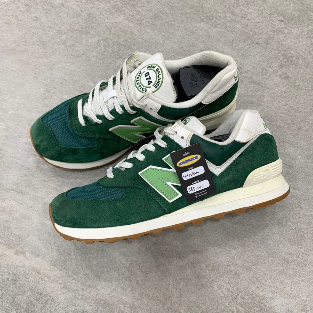 New Balance 574 Athletics Green