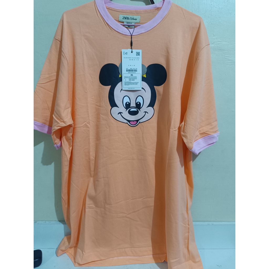 kaos zara original disney
