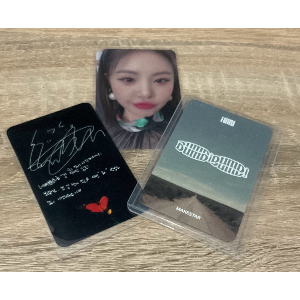 SOOJIN I BURN POUT PHOTOCARD ALBUM OFFICIALL