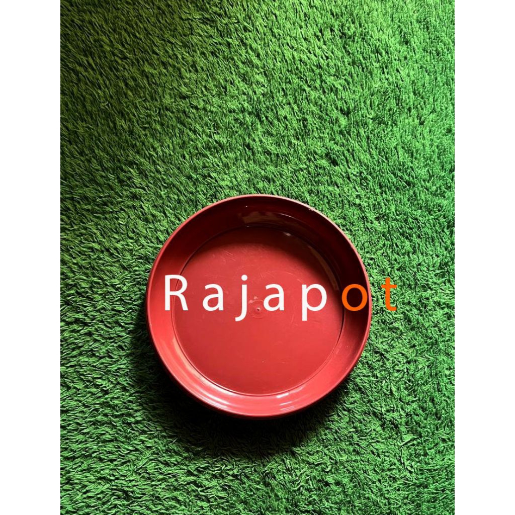 Tatakan Pot 30cm Merah Bata