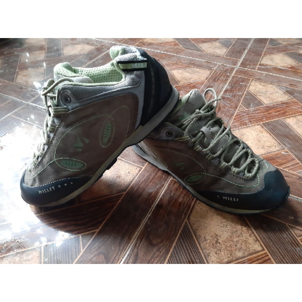 Sepatu outdoor #Millet kulit 41/260