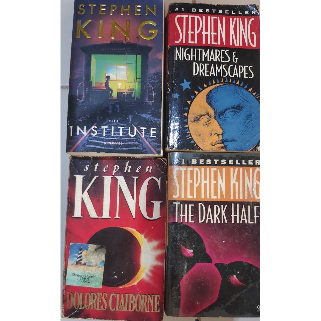 NOVEL IMPORT STEPHEN KING BEKAS ORIGINAL