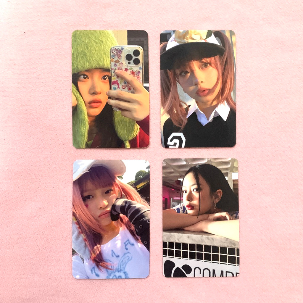 [OFFICIAL] HANNI NEWJEANS PHOTOCARD 1ST EP EPISODE EPS BLUEBOOK VERS VERSIONS VER VERSION OMG IPHONE