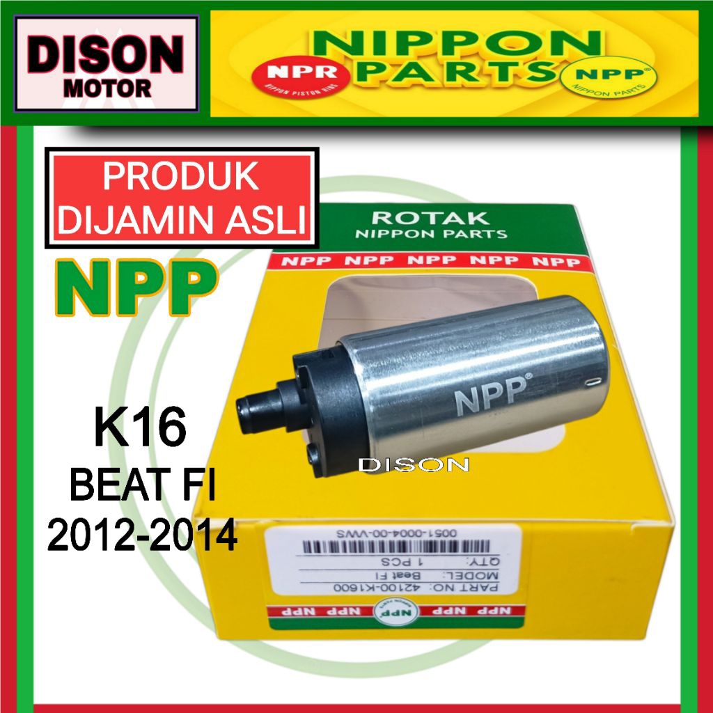 Rotak npp Beat fi 2012-2014 K16 original dinamo fuel pump npp
