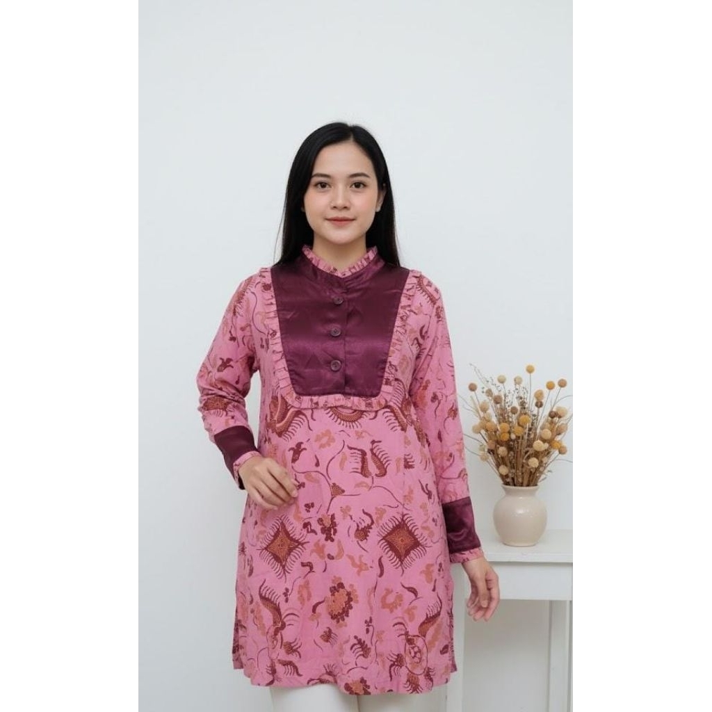 preloved tunik batik