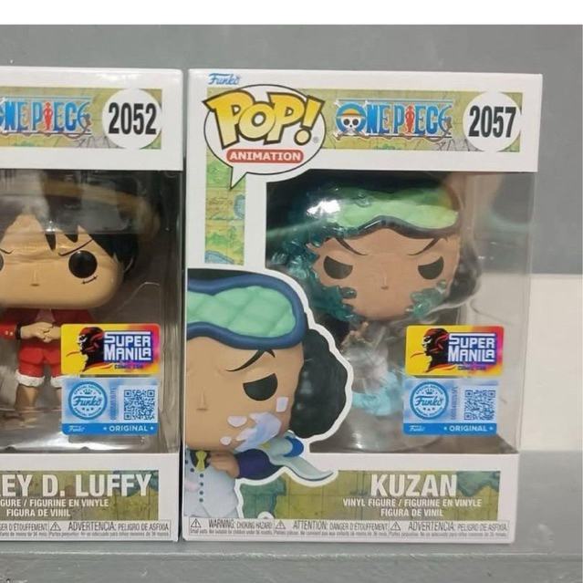 Funko POP Animation - One Piece - Kuzan (Super Manila) #2057 & Borsalino (GAME STOP) #1786