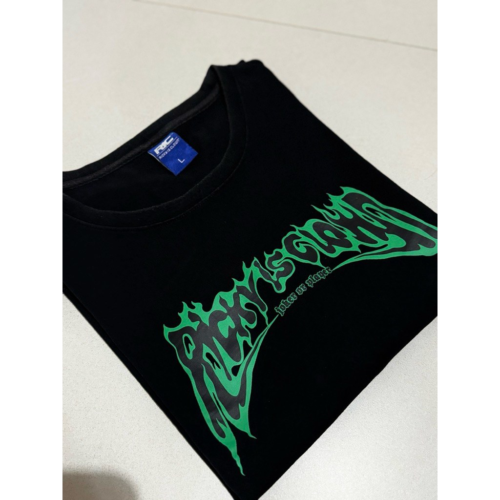 RICKY IS CLOWN SIZE L ORIGINAL TSHIRT