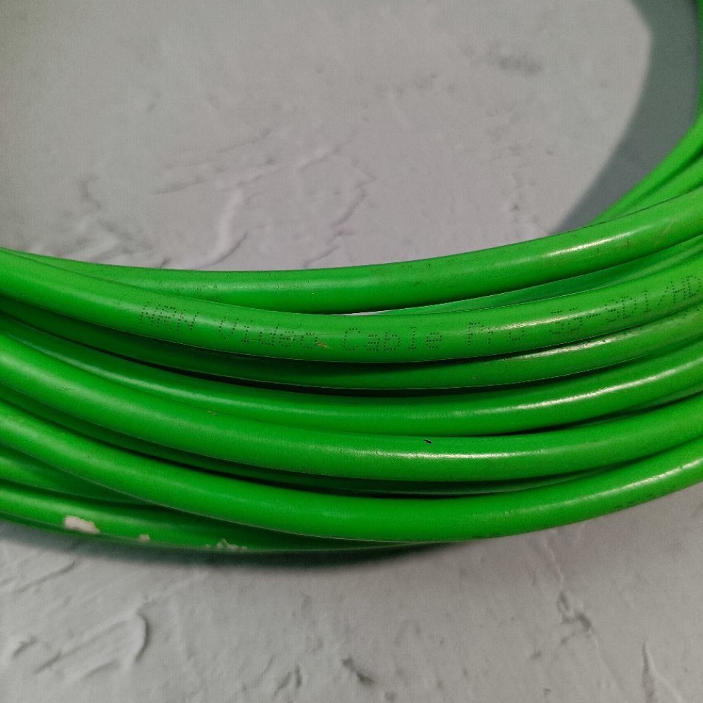 Cable NRN Video Cable Pro 3G SDI /HD SDI/SD RG59 75 ohm  - Green  - 40M