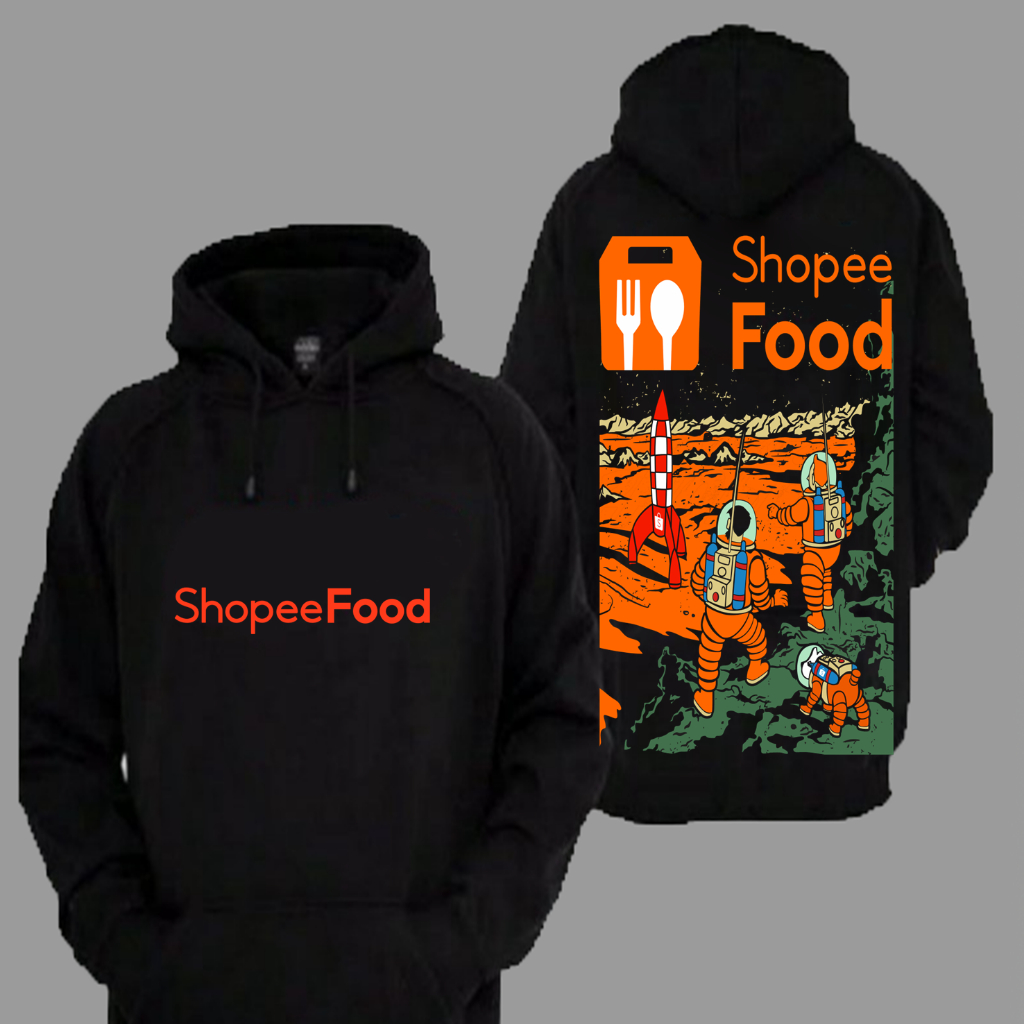 Sweater Hoodie Distro ShopeeFood Apollo Paket Meluncur 24 Jam Premium Terbaru
