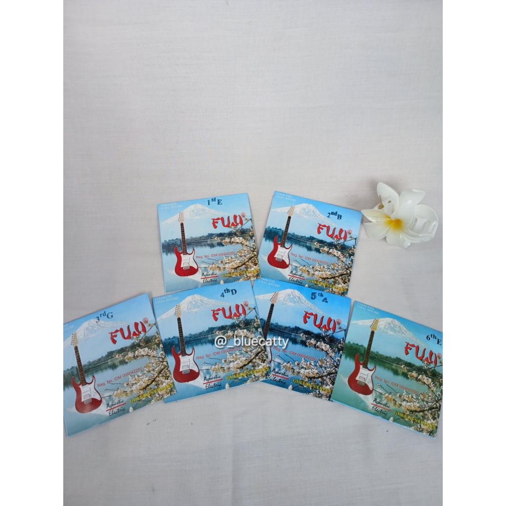 Senar gitar elektrik Fuji (satuan)