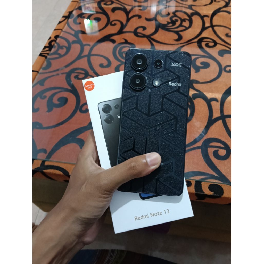 Redmi Note 13 Ram 8/256 Fullset ORI Mines Pemakaian
