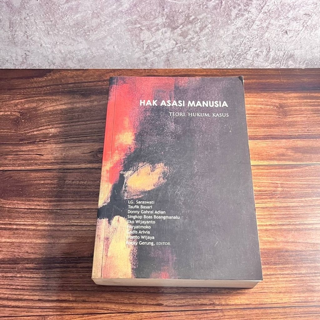 [Buku, Original] Hak Asasi Manusia : Teori, Hukum, Kasus - Rocky Gerung (ed)