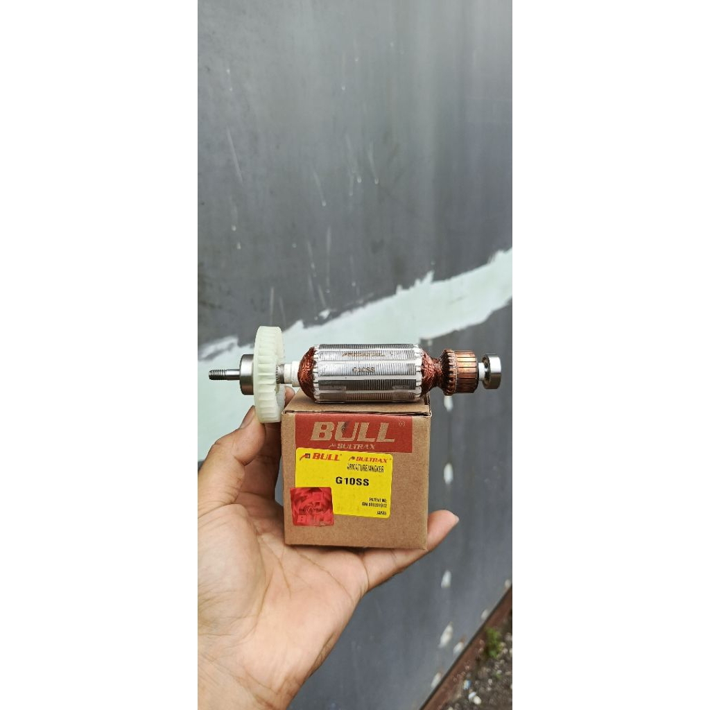 Angker armature Bull G10SS for mesin gerinda hitachi 4 inch