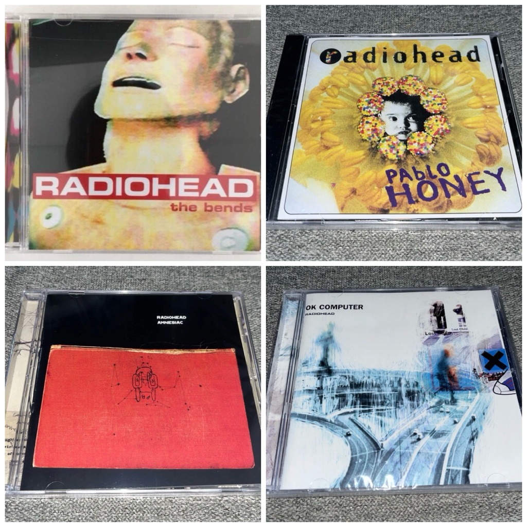 ORIGNAL CD NEW RADIOHEAD OK COMPUTER THE BENDS HAIL TO THE THIEF AMNESIAC THE KING OF LIMBS IN RAINB