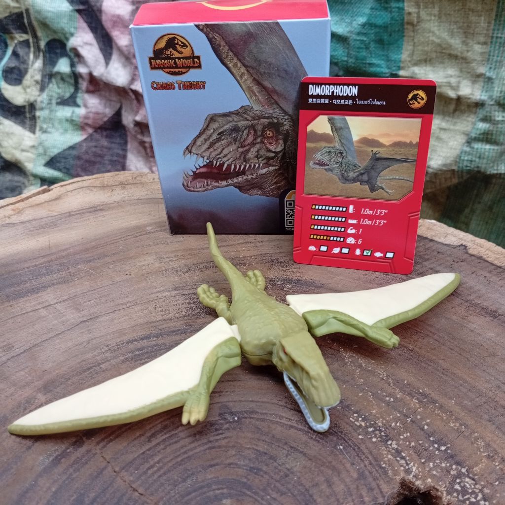 happy meal toys Jurassic world chaos theory dimorphodon