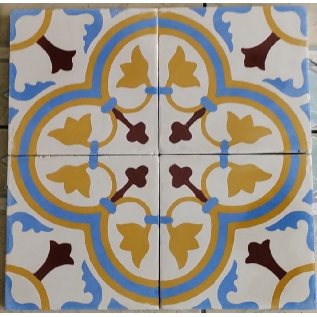 tegel lantai motif