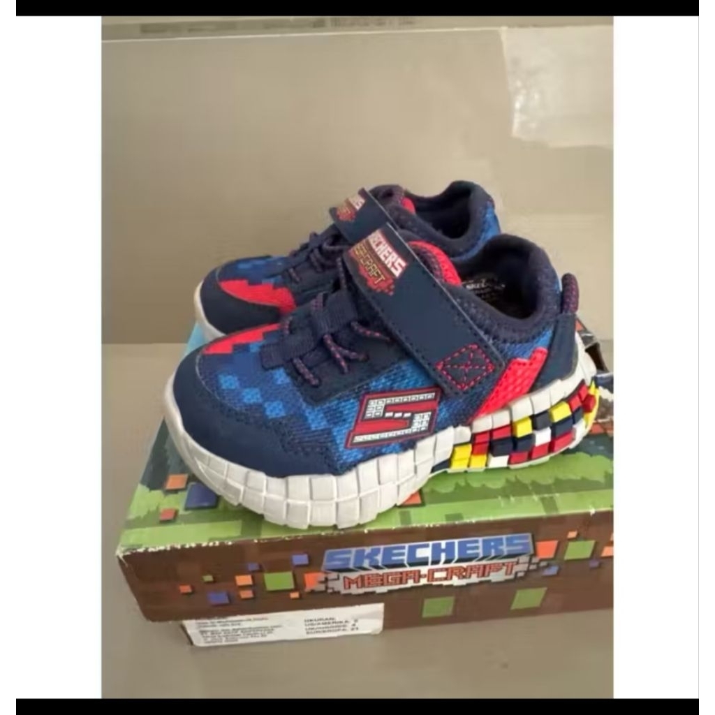 sepatu skechers anak mega craft