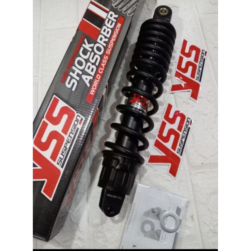 Shockbreaker YSS 330/300 Non Tabung Cocok untuk motor Matic Honda, Yamaha, Single shock