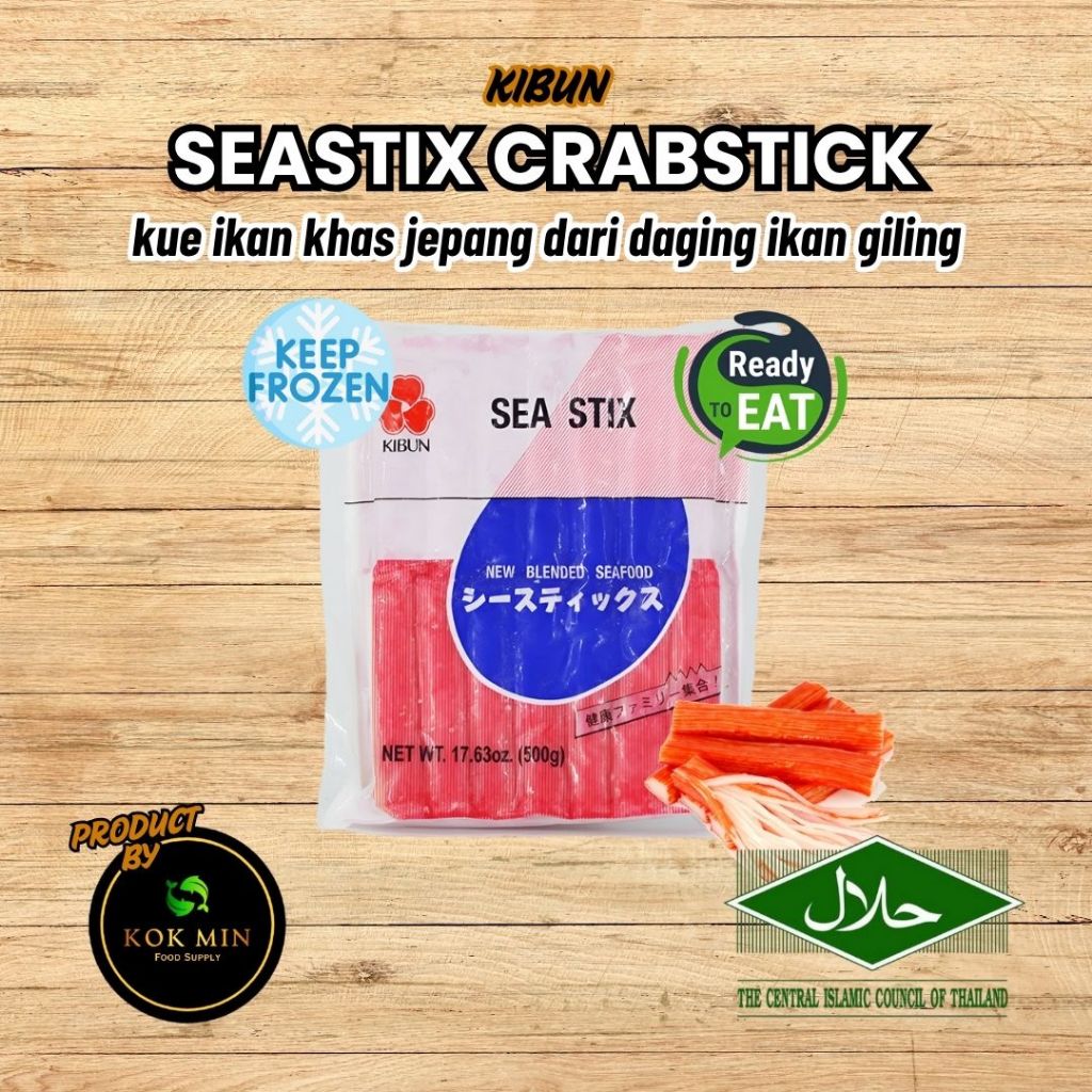 Kibun Kani Stick / Crab Stick / Sea Stix - 160 gram (10 pcs)