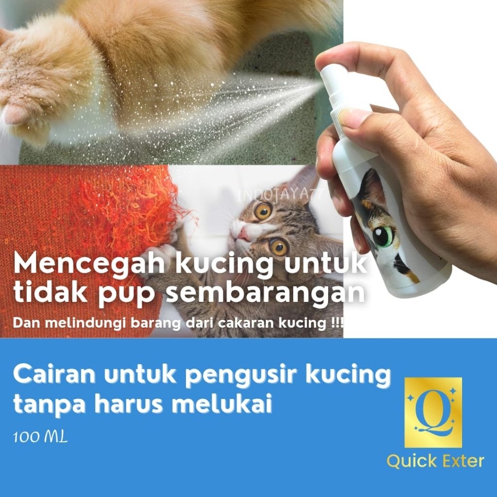 PENGUSIR KUCING NAKAL KENCING DAN BERAK SEMBARANGAN 100ML