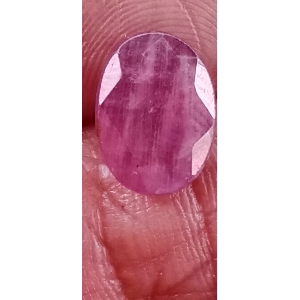 permata ruby tanzania, asli alam kode 538