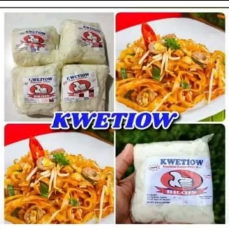 Kwetiau Basah mentah Bilqis 430gr
