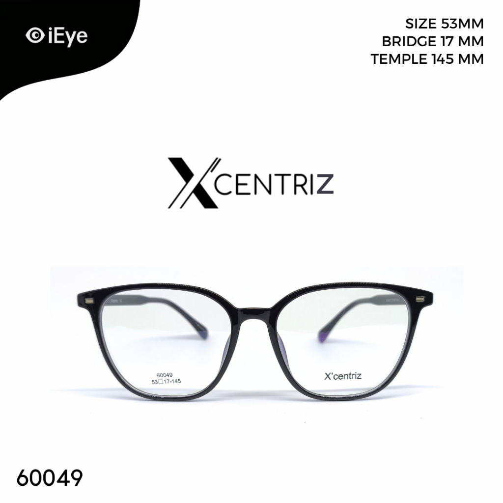 frame kacamata Xcent 60049 gratis lensa antiradiasi