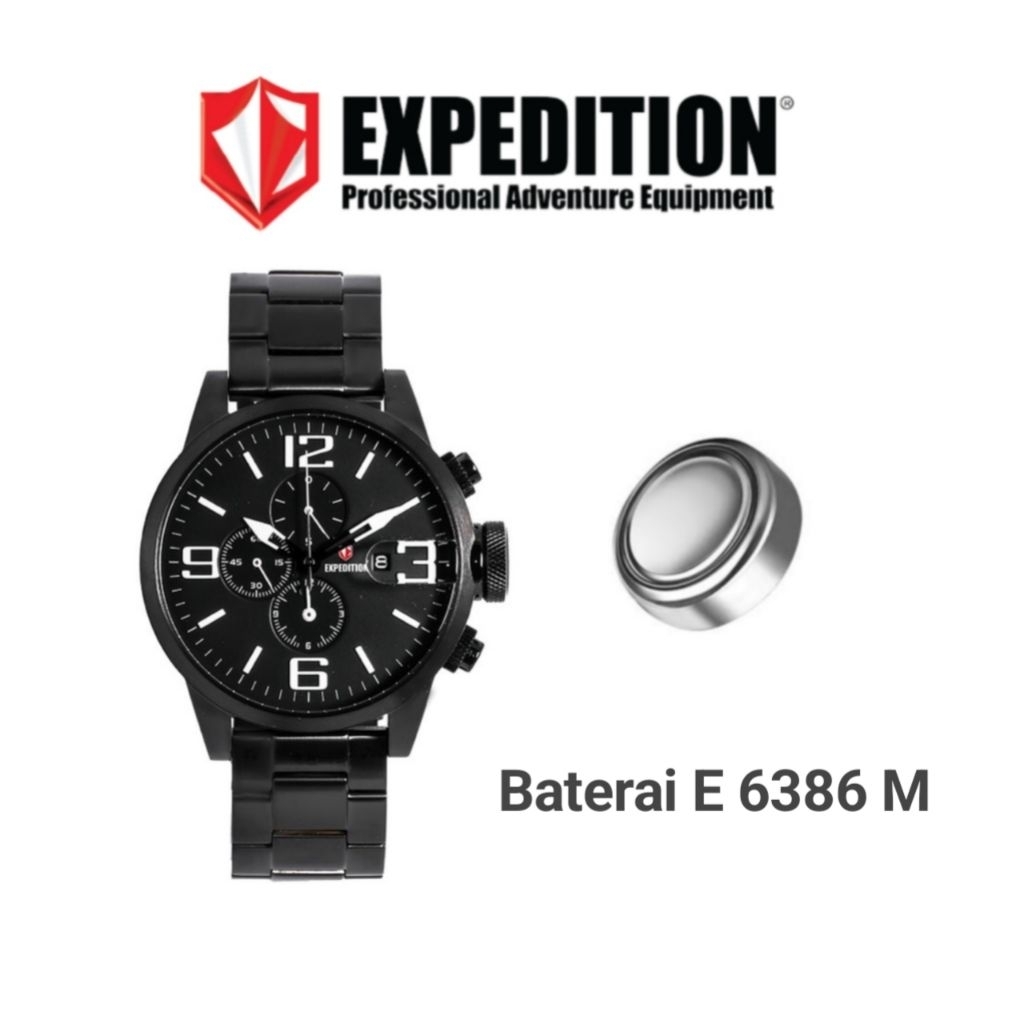 Baterai Original untuk Jam Tangan Expedition Type E 6386 M, E 6625 M