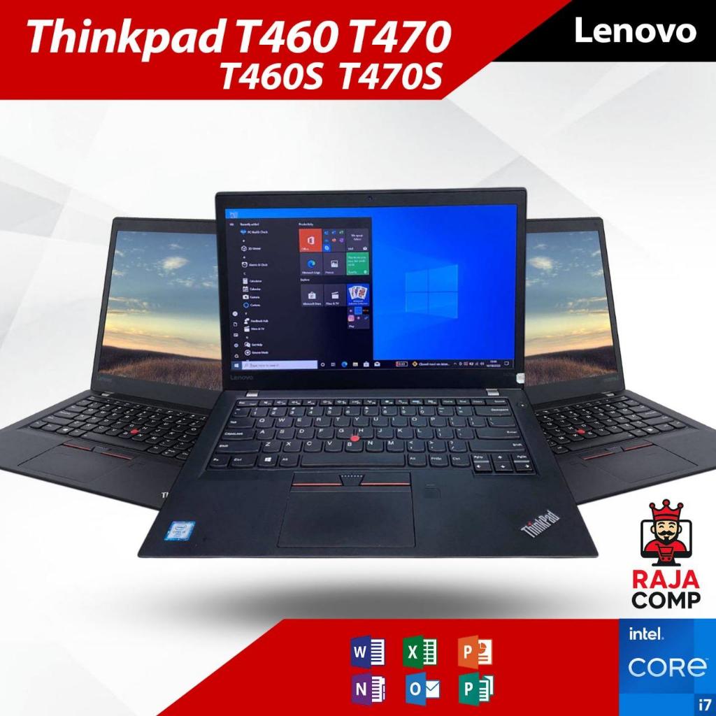 Lenovo Thinkpad T470 T460 T470S T460S Intel I7 / I5  RAM 16GB 512GB 14 Inch Murah Bergaransi