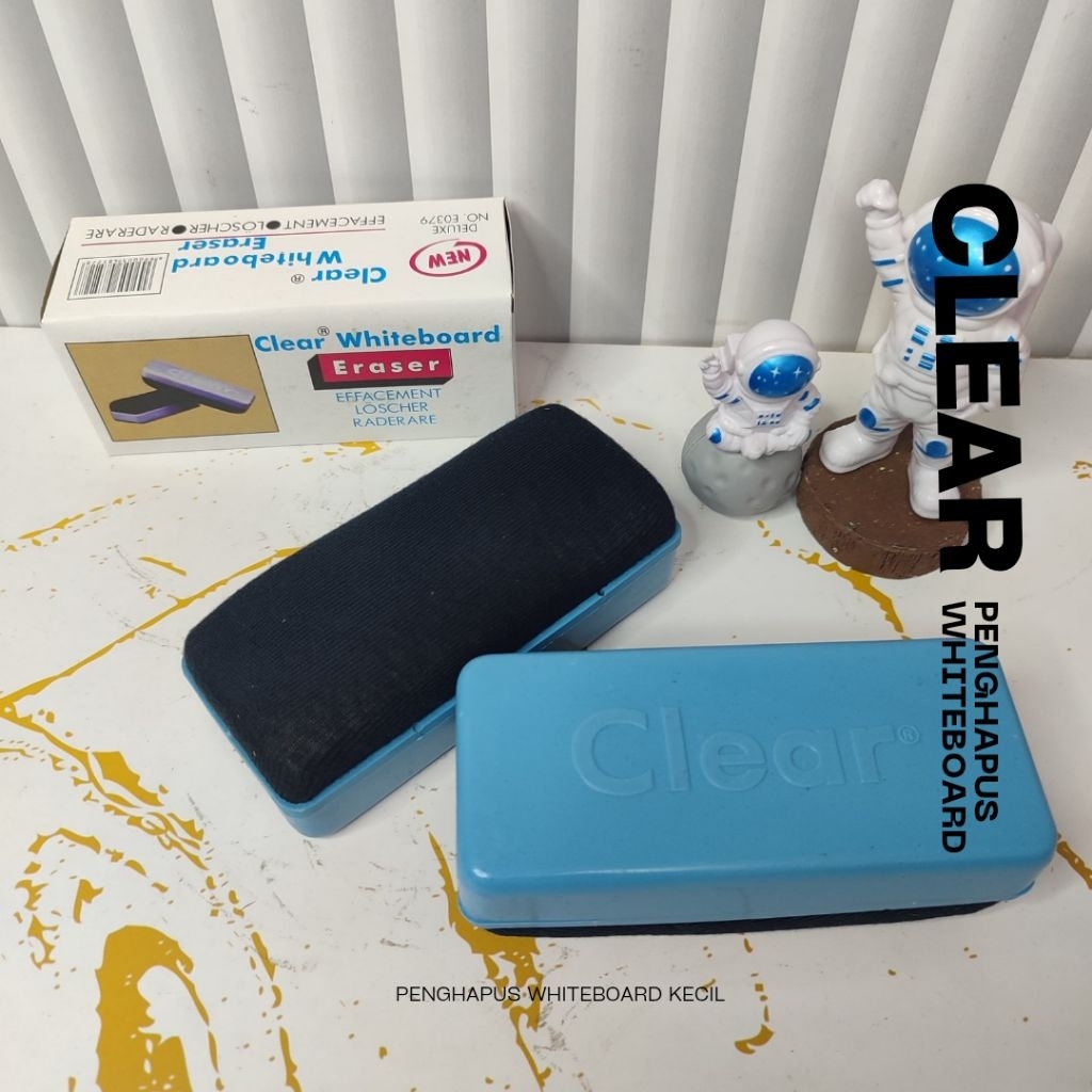 Penghapus White Board Kecil Clear