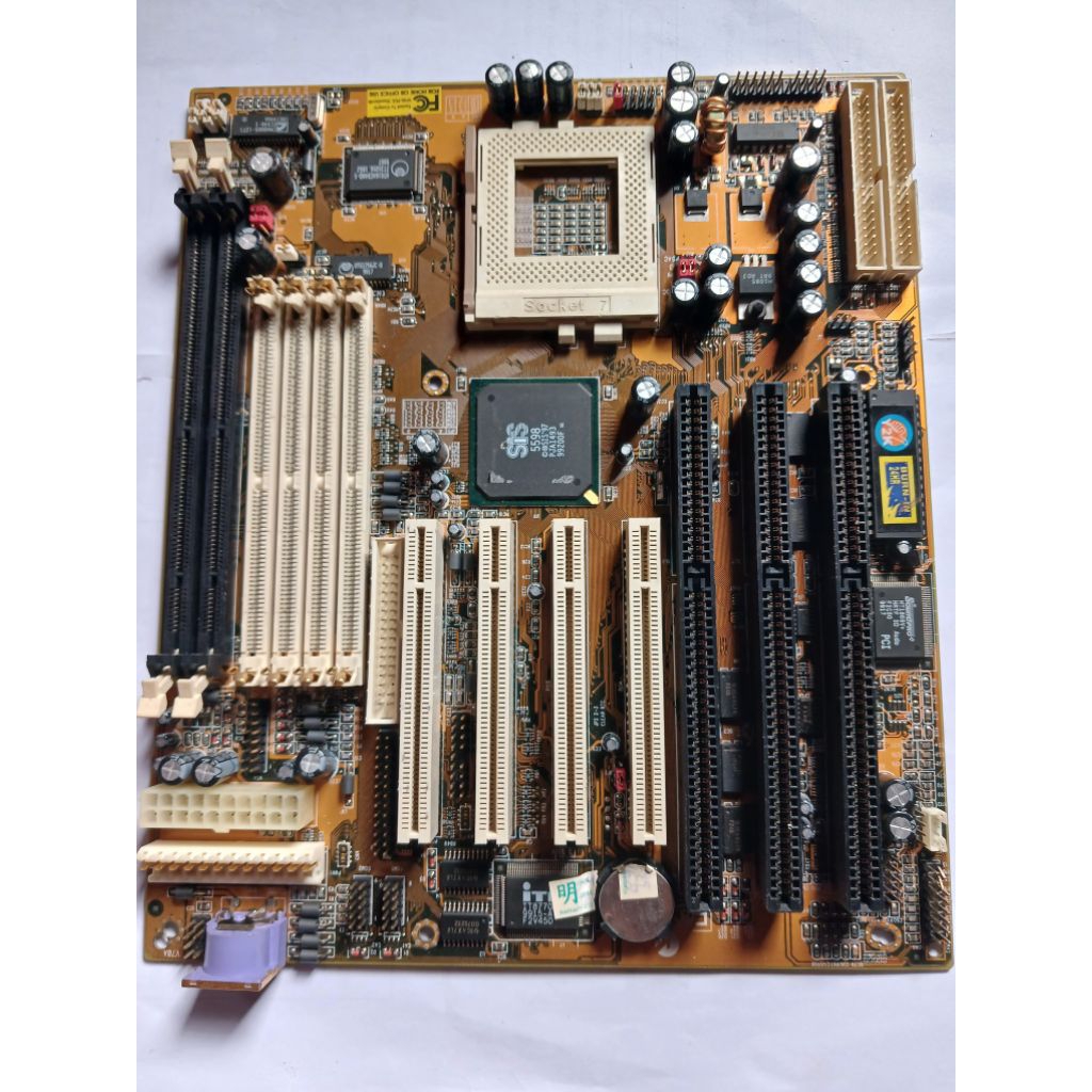 mainboard motherboard PC jadul bahan leburan