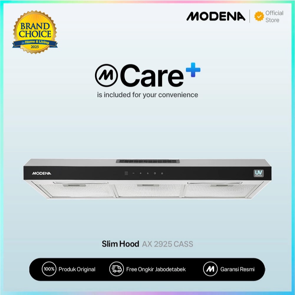 MODENA Purifier Slim Hood - AX 2925 CASS