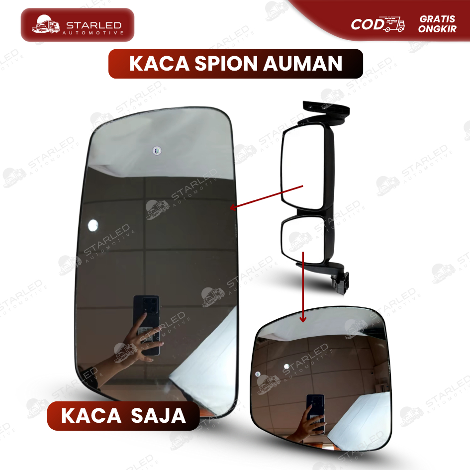 ( 1 PCS ) KACA SPION AUMAN KACA SAJA SPION AUMAN TRUK