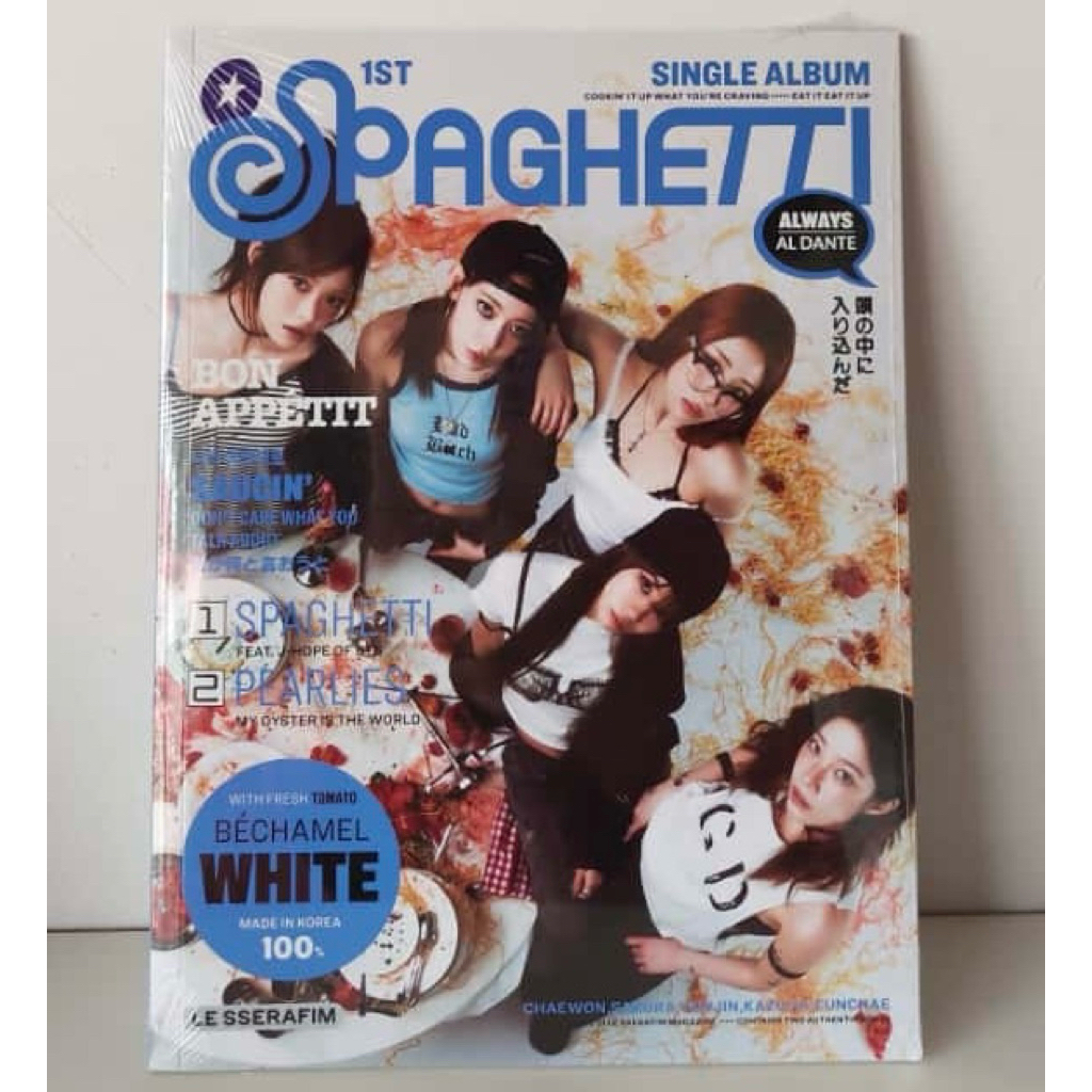 [READY STOCK] LE SSERAFIM Spaghetti Album sealed