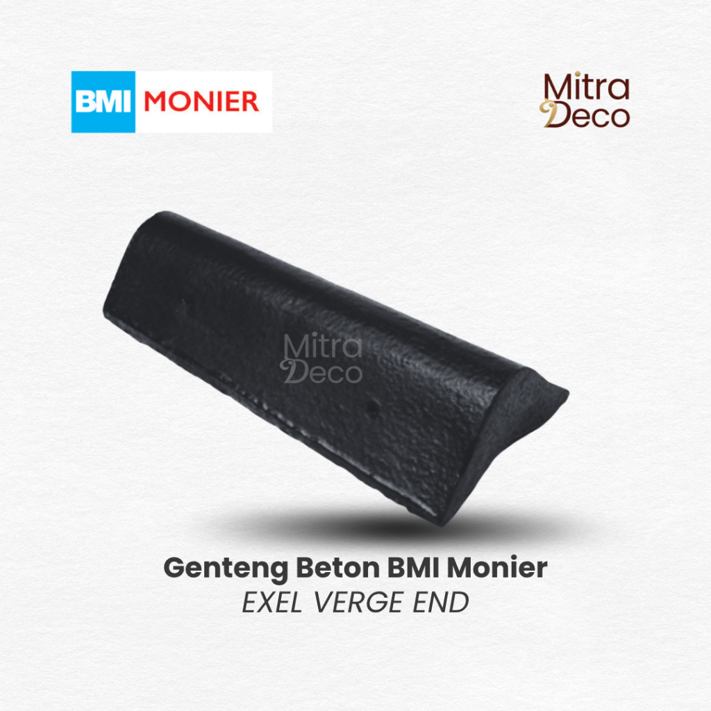 BMI Monier Aksesoris Genteng Exel Ridge End Nok Ujung