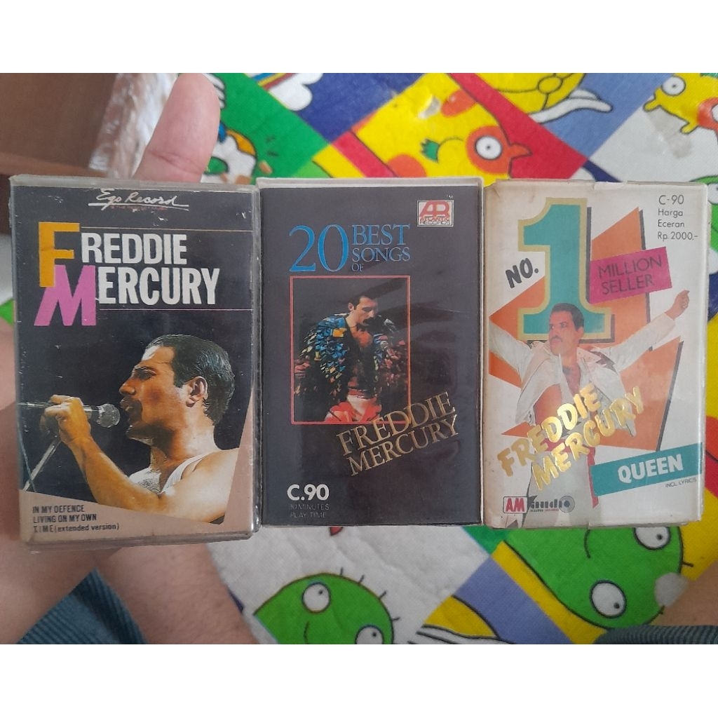 Kaset Pita Freddie Mercury All Varian - Original