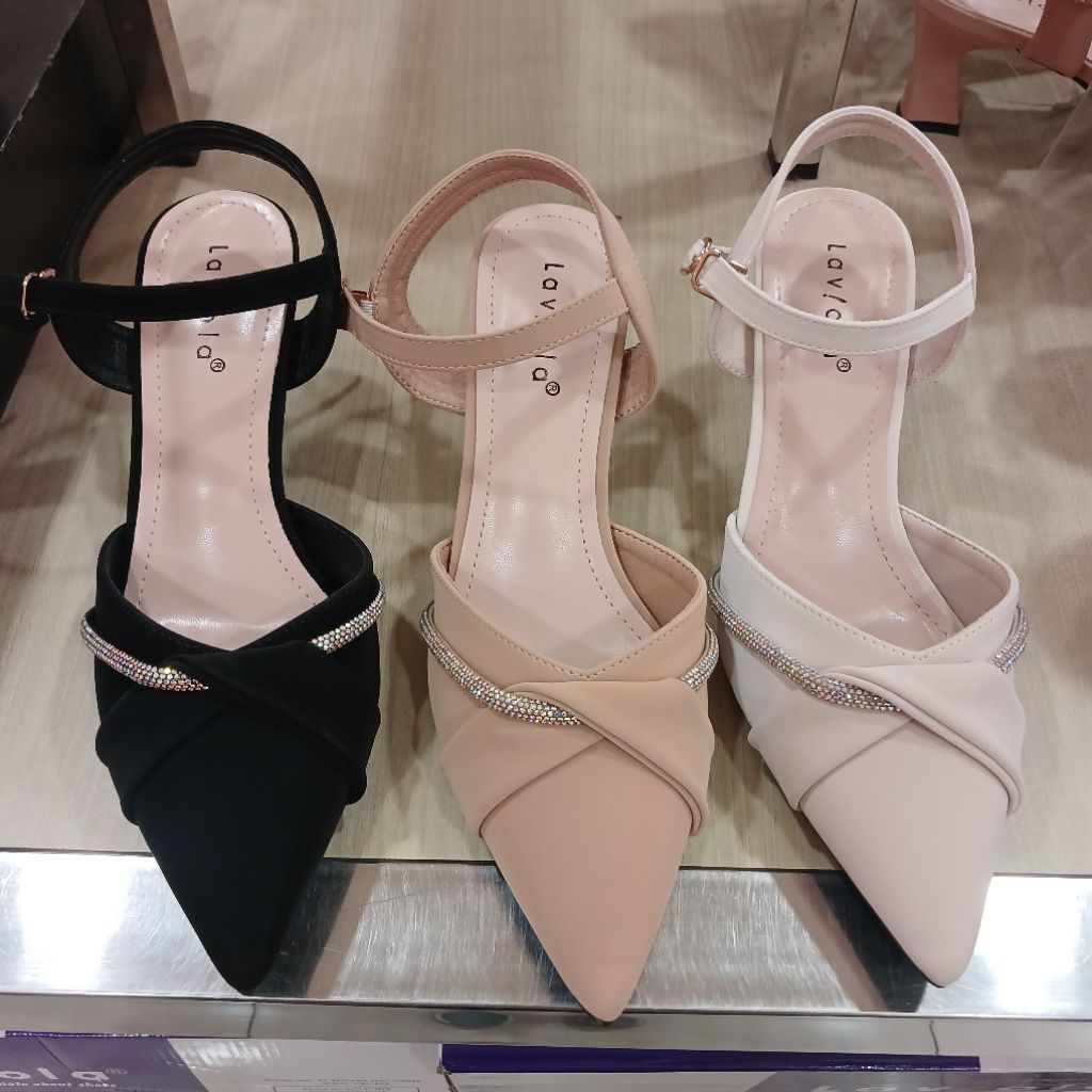 sepatu wanita heels 5cm LAVIOLA ori dari matahari