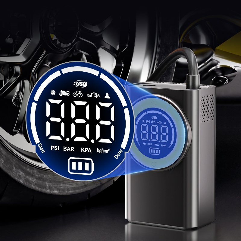 Carinn Pompa Ban Mobil Motor Elektrik Mini Portable